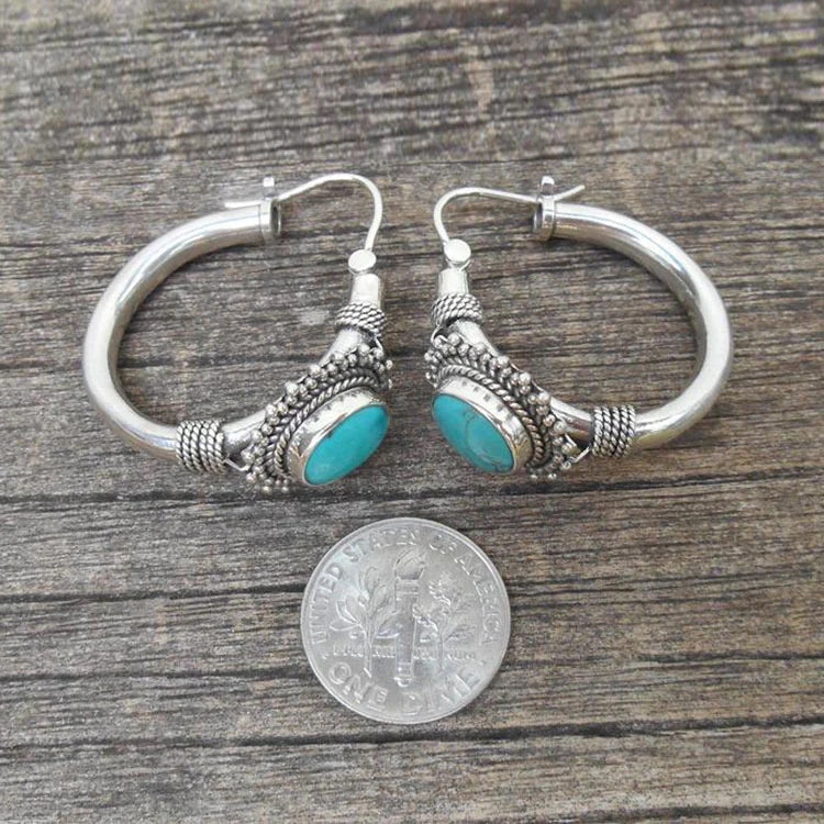 Pendientes Vintage Turquesas