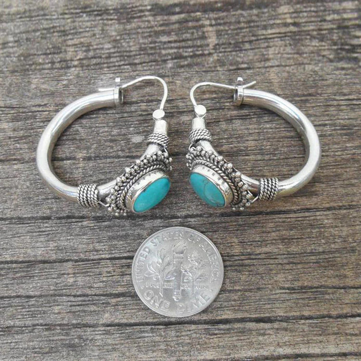 Pendientes Vintage Turquesas