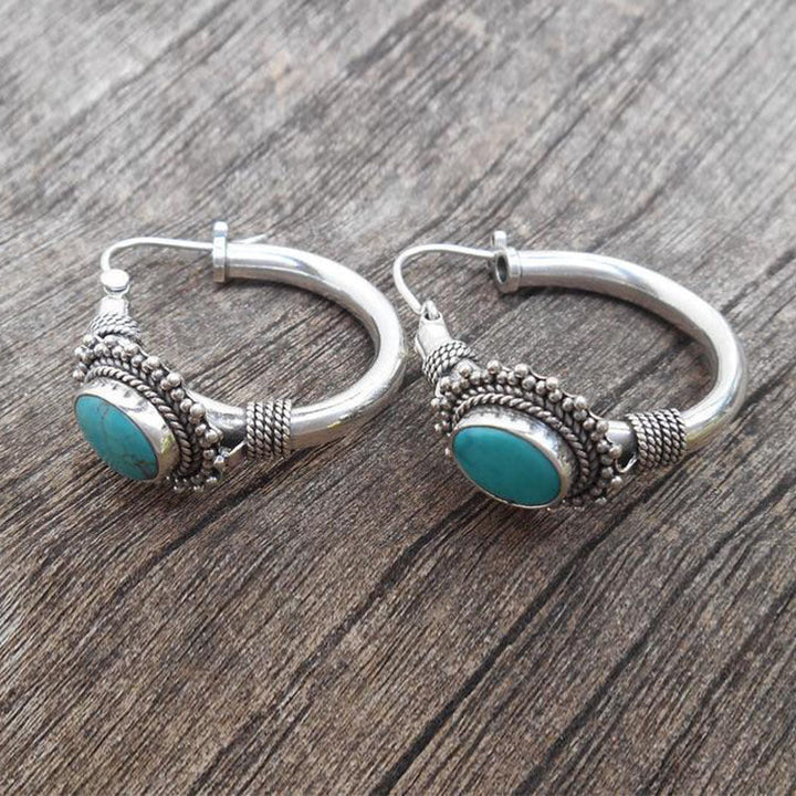 Pendientes Vintage Turquesas