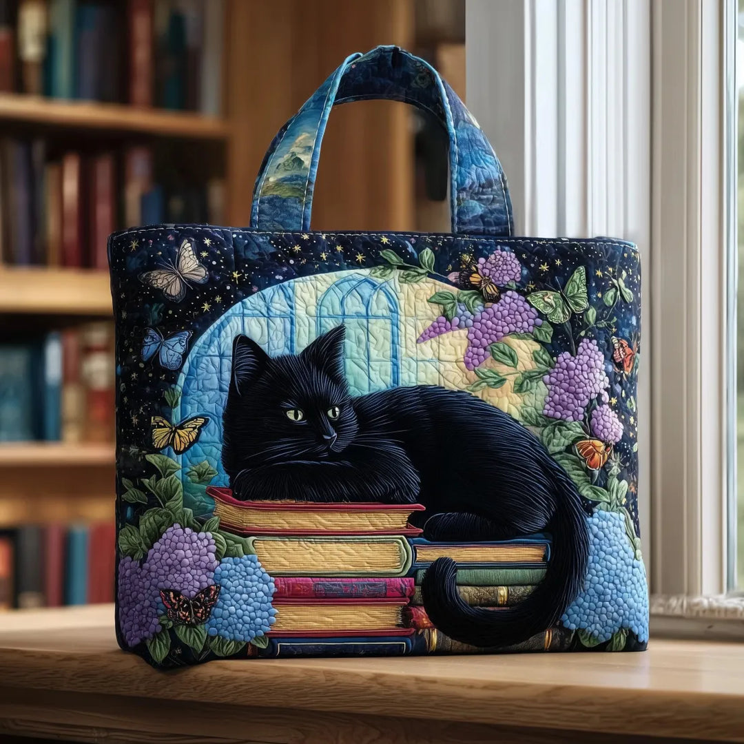 Bolsas Artesanales Chat Noir sobre Libros