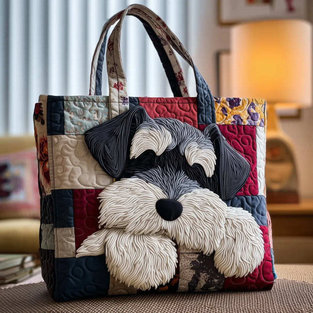 Bolsa Artesanal con Schnauzer