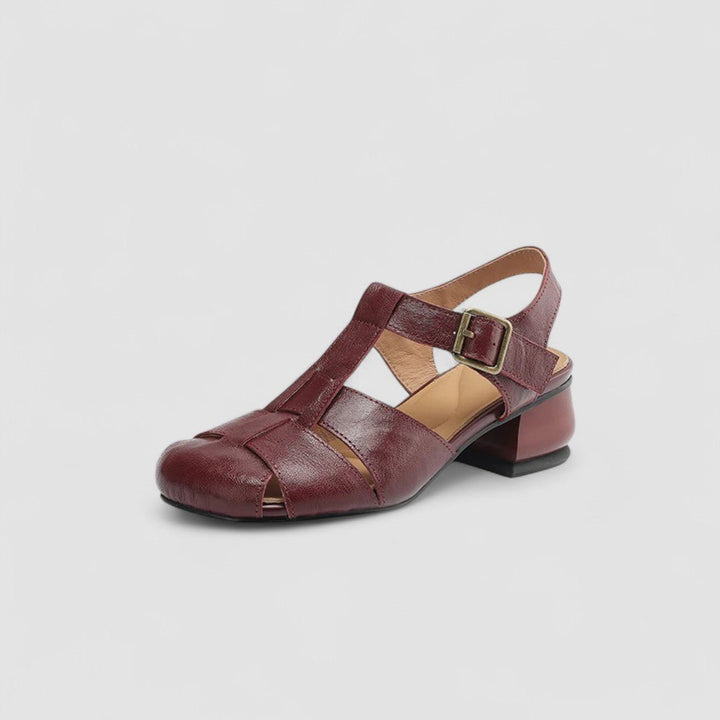 AMELIA™|ZAPATOS ORTOPÉDICOS MARY JANE DE CUERO VERDADERO - Navarro Granada