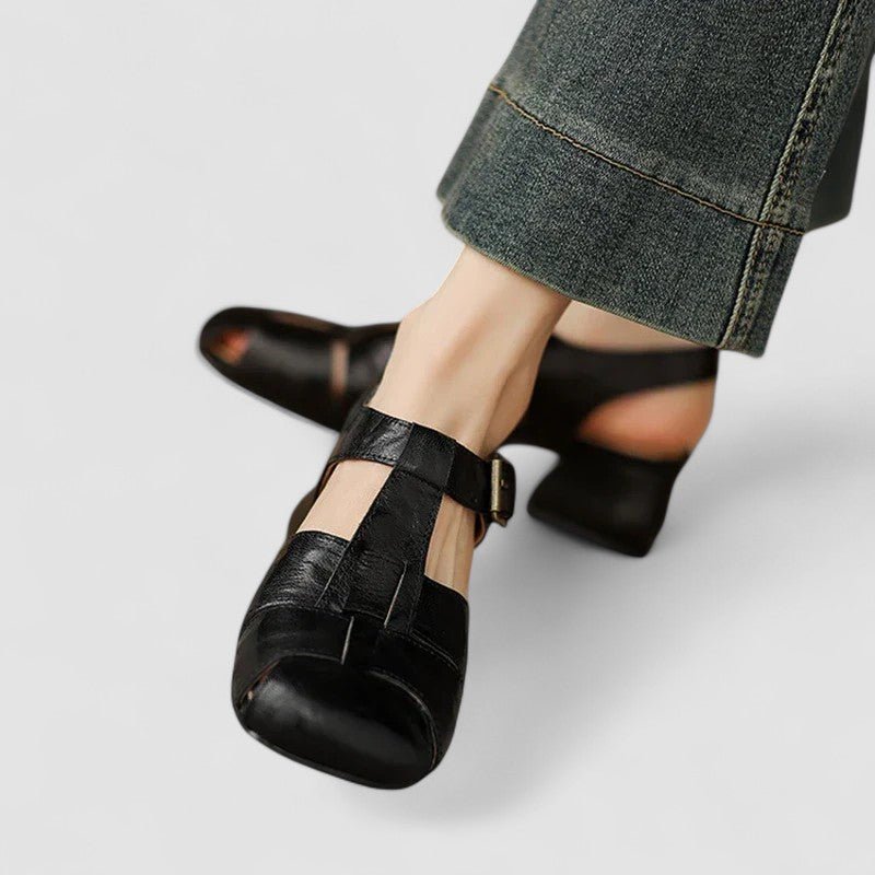 AMELIA™|ZAPATOS ORTOPÉDICOS MARY JANE DE CUERO VERDADERO - Navarro Granada