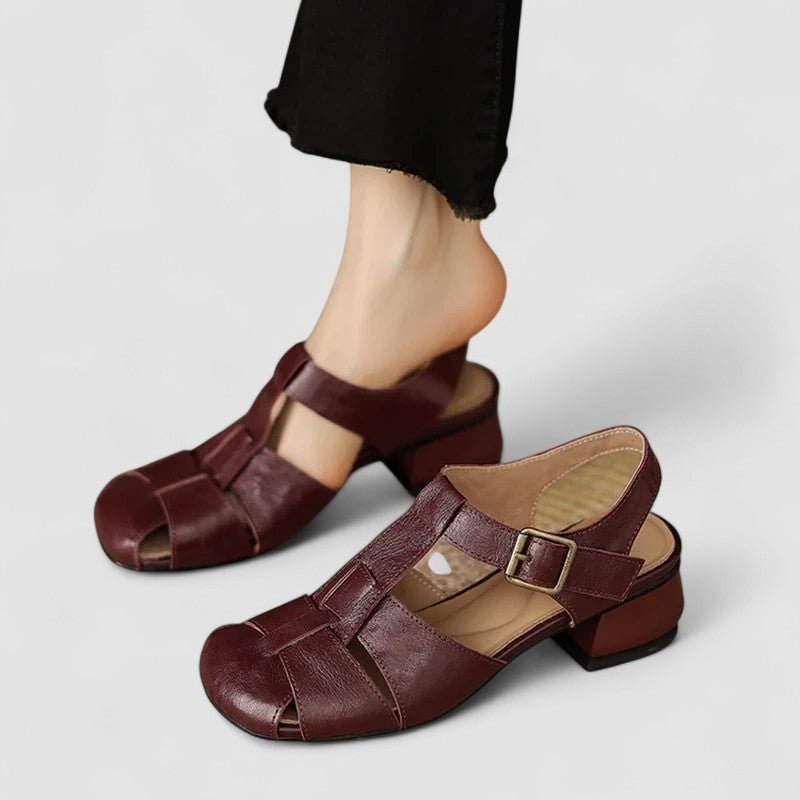 AMELIA™|ZAPATOS ORTOPÉDICOS MARY JANE DE CUERO VERDADERO - Navarro Granada