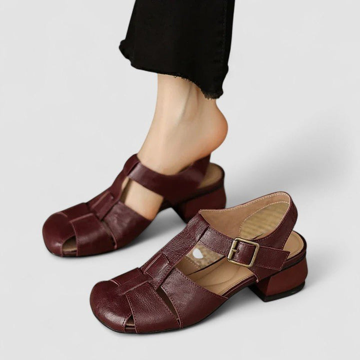 AMELIA™|ZAPATOS ORTOPÉDICOS MARY JANE DE CUERO VERDADERO - Navarro Granada