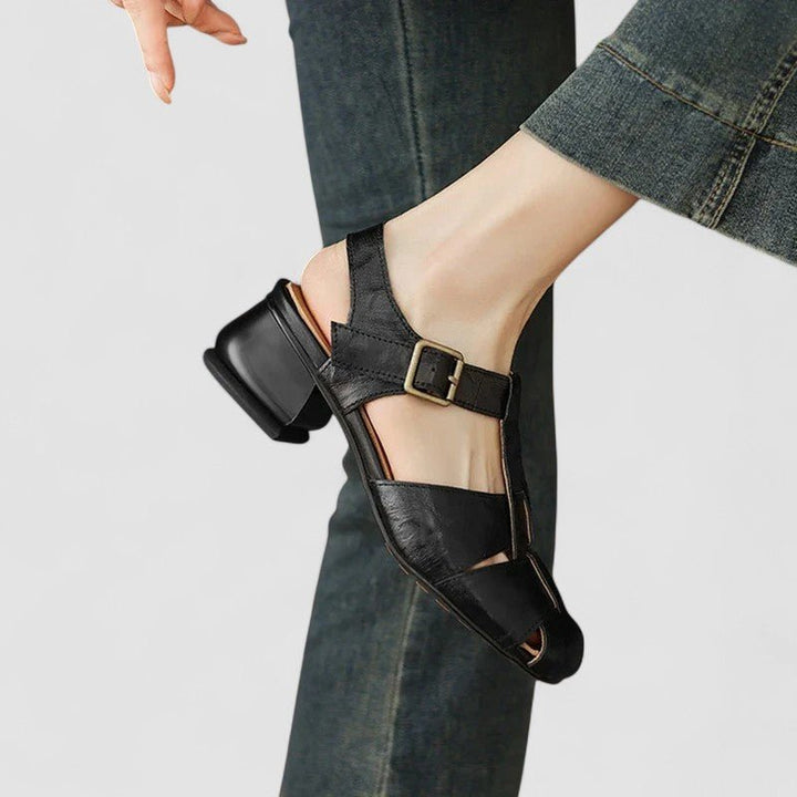 AMELIA™|ZAPATOS ORTOPÉDICOS MARY JANE DE CUERO VERDADERO - Navarro Granada