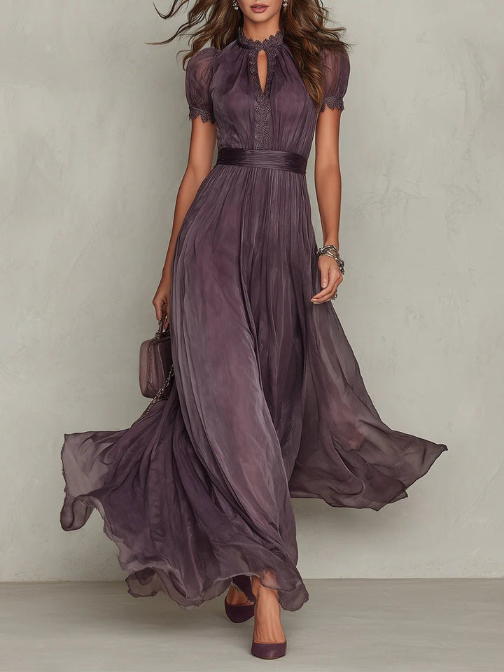 Ashley | Vestido Maxi de Chiffon Vintage - Navarro Granada