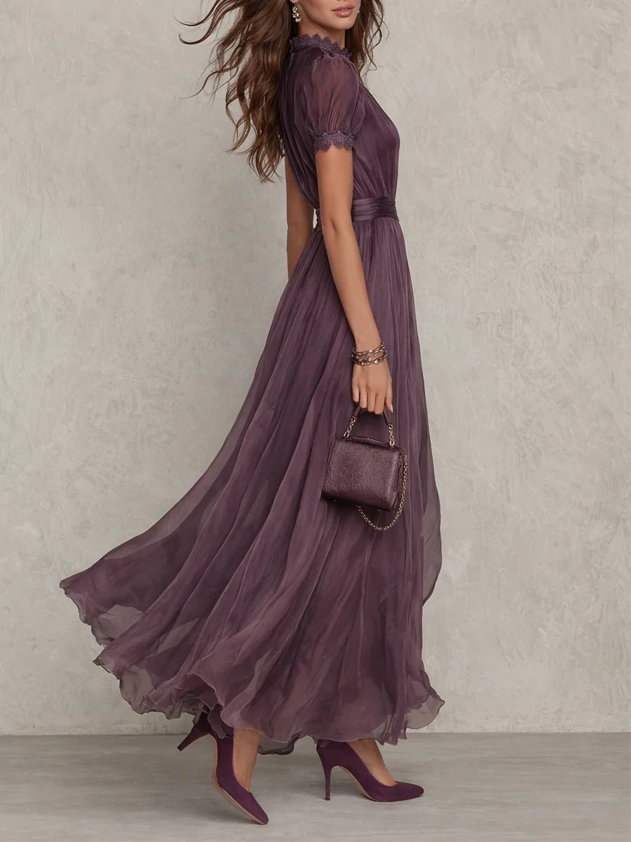 Ashley | Vestido Maxi de Chiffon Vintage - Navarro Granada