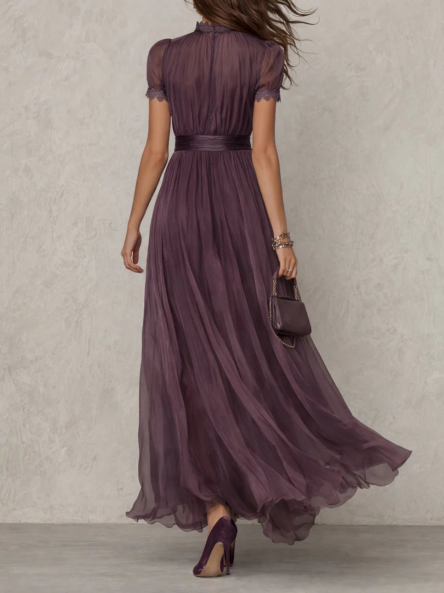 Ashley | Vestido Maxi de Chiffon Vintage - Navarro Granada