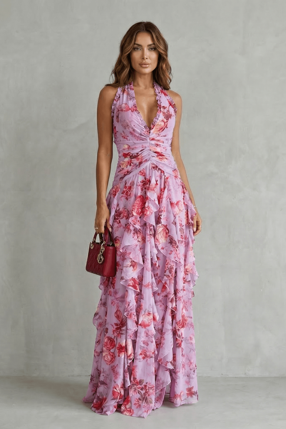 Belladina | Vestido Maxi Halter Maxi Dresses - Navarro Granada