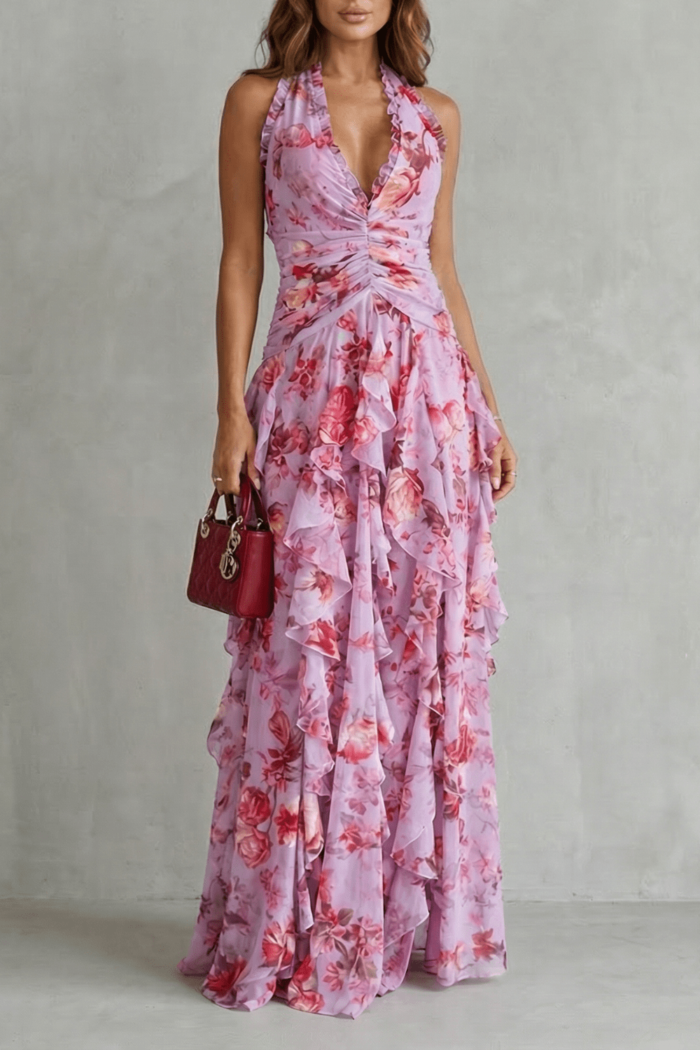 Belladina | Vestido Maxi Halter Maxi Dresses - Navarro Granada