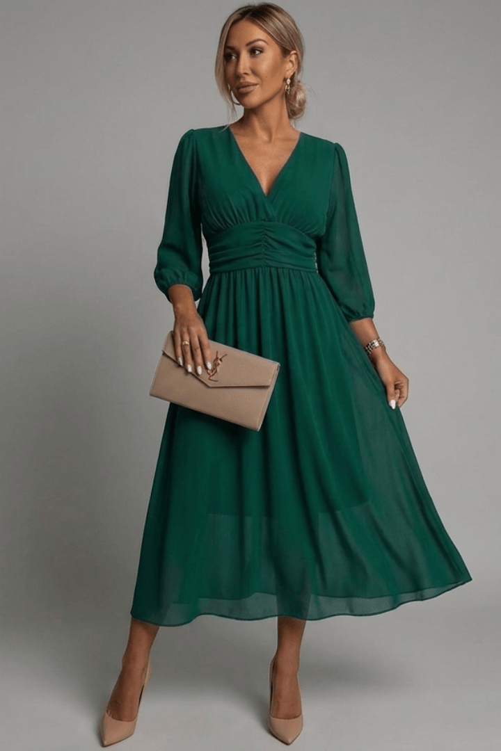 Camila | Vestido envolvente elegante - Navarro Granada