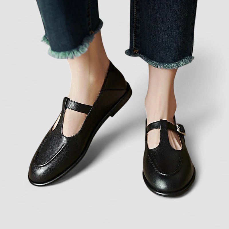 Camila – Zapatos ortopédicos Mary Jane con tacón bajo CL - 0678 - Navarro Granada