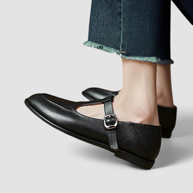 Camila – Zapatos ortopédicos Mary Jane con tacón bajo CL - 0678 - Navarro Granada