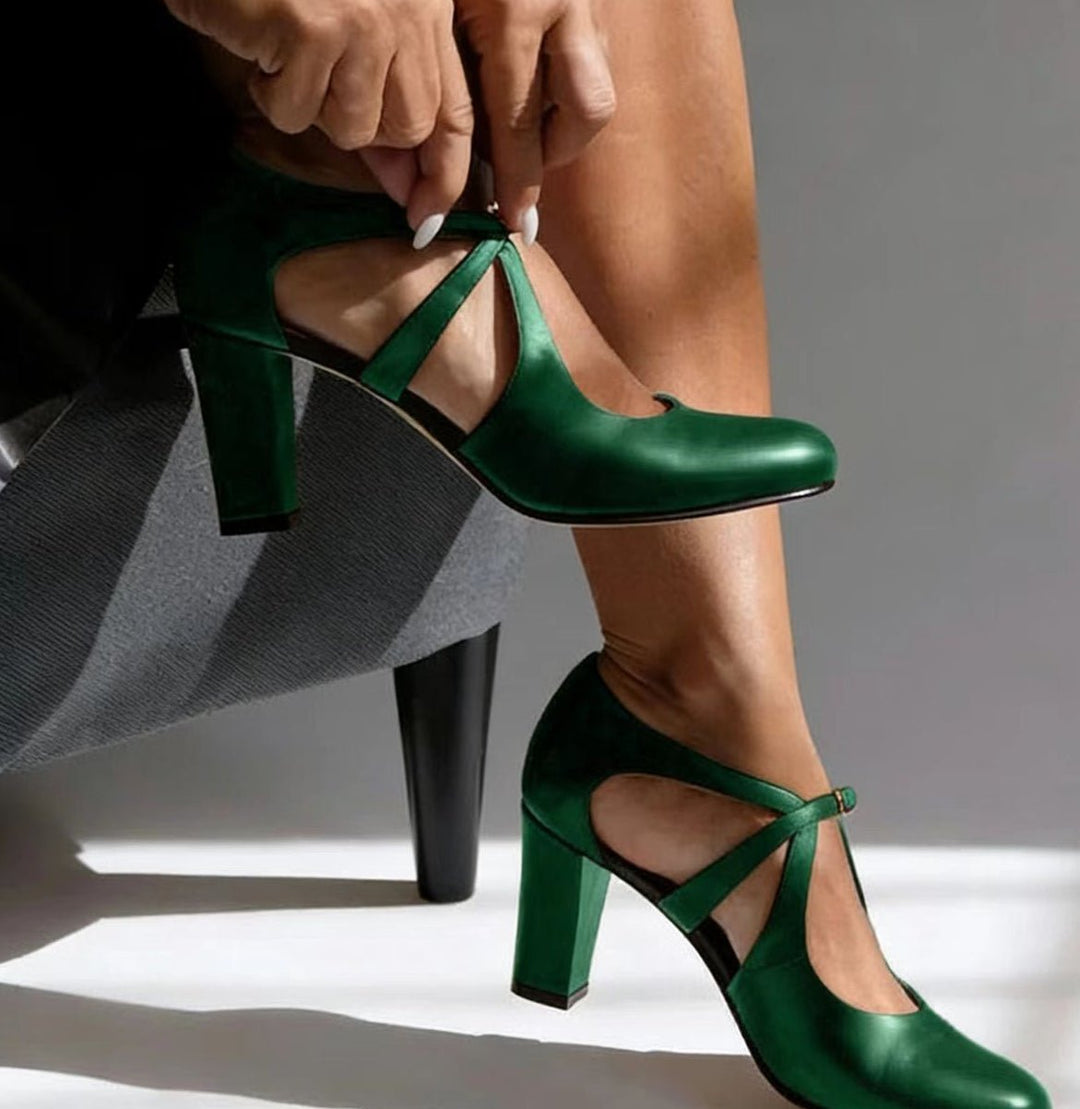 Camille™ | Tacones de Tacto Suave y Comodidad Total - Navarro Granada