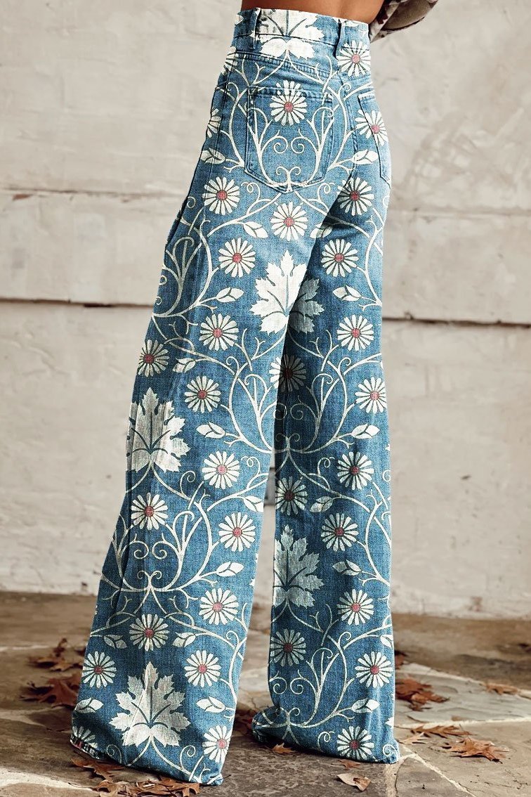 Claudia | Pantalones boho vintage - Navarro Granada
