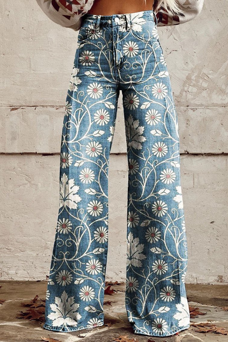 Claudia | Pantalones boho vintage - Navarro Granada