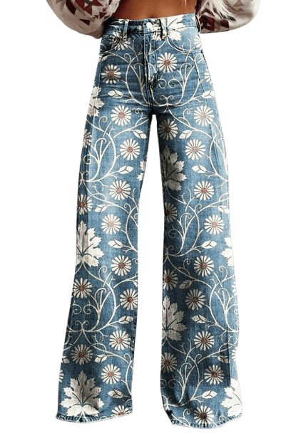 Claudia | Pantalones boho vintage - Navarro Granada