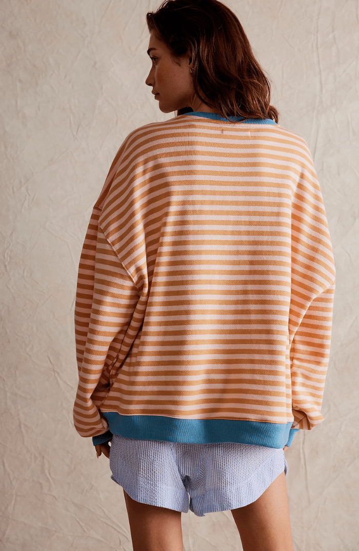 Dora | Suéter oversize de rayas con carácter - Navarro Granada