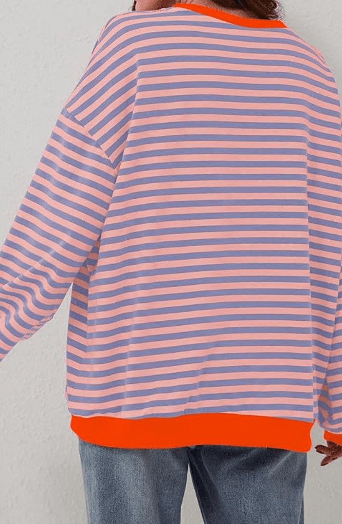 Dora | Suéter oversize de rayas con carácter - Navarro Granada