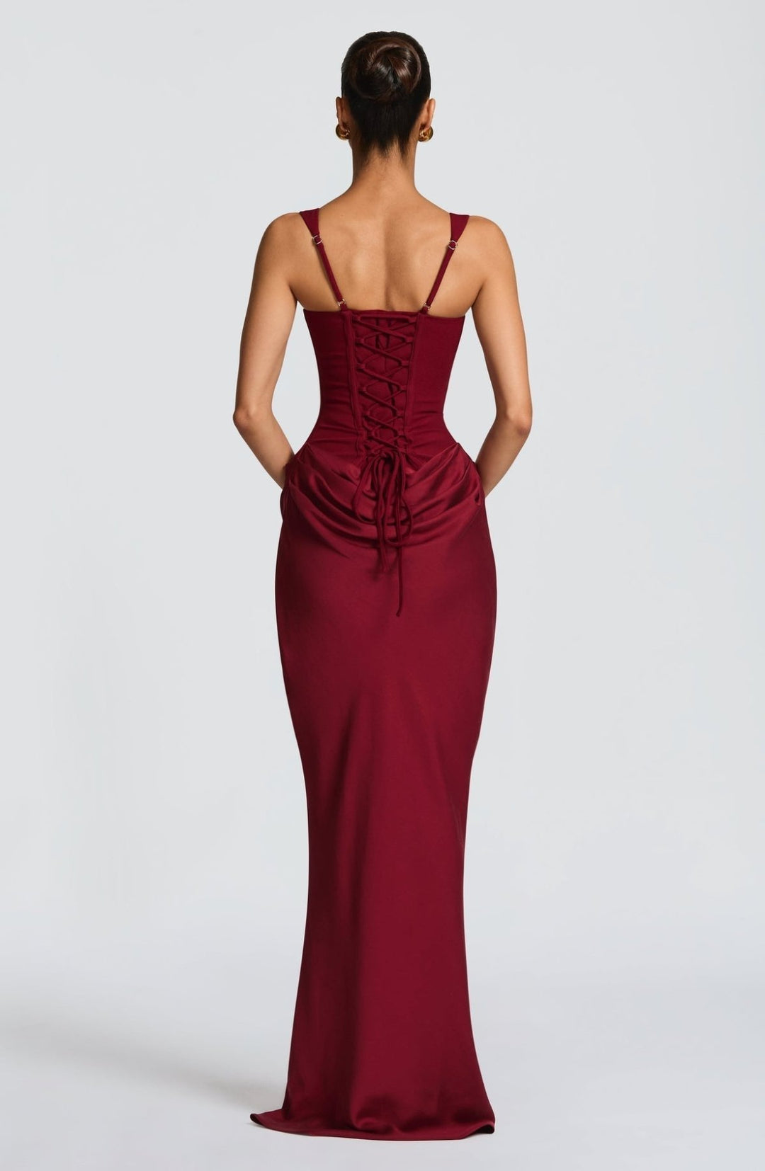 ELENA™ | VESTIDO MAXI CON FORMA DE RELOJ DE ARENA - Navarro Granada