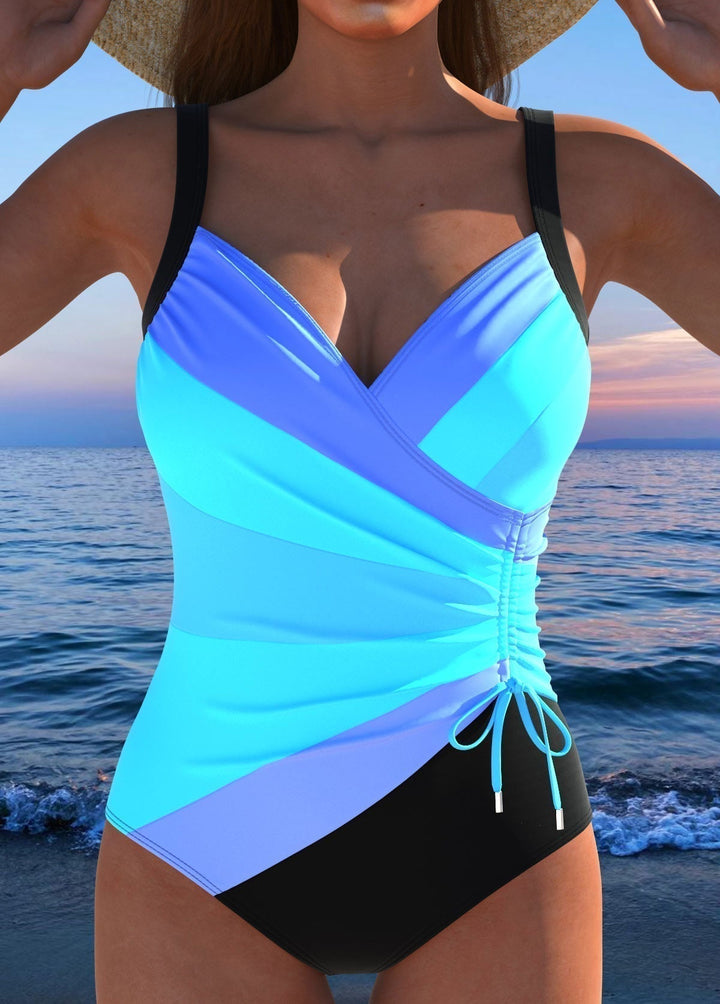 Éloria – Traje de baño elegante con estampado colorido - Navarro Granada