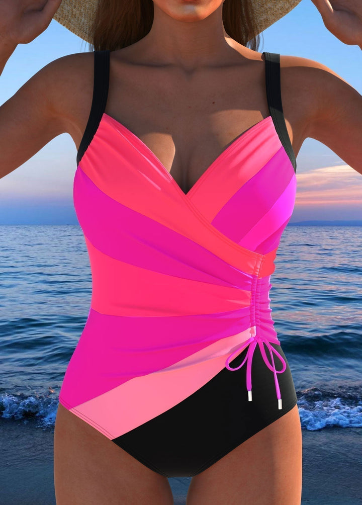 Éloria – Traje de baño elegante con estampado colorido - Navarro Granada