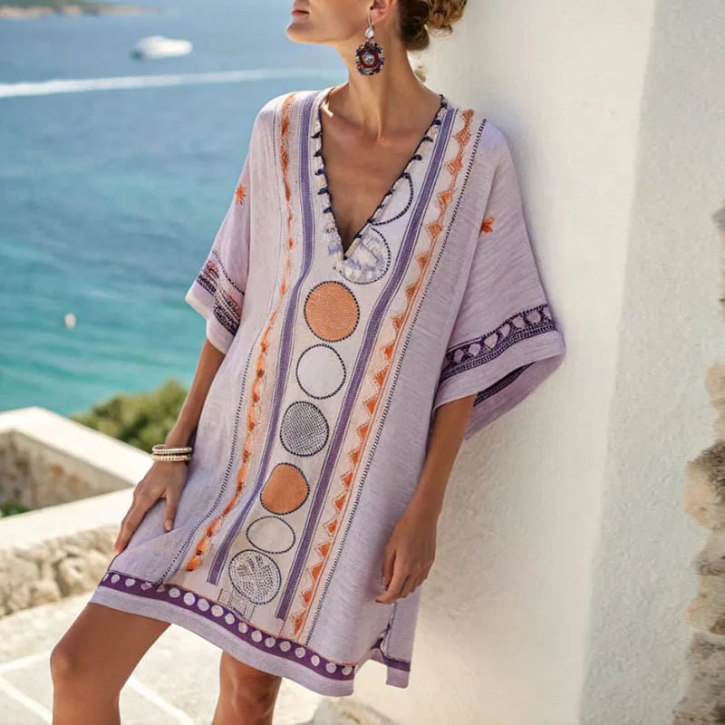 Esmee - Vestido de Playa Elegante y Cómodo para un Look Sin Esfuerzo - Navarro Granada