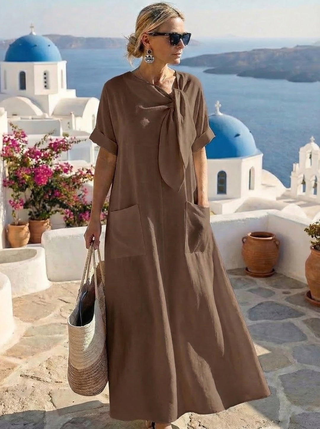 Fleur™ Vestido Chic con Bolsillos - Navarro Granada