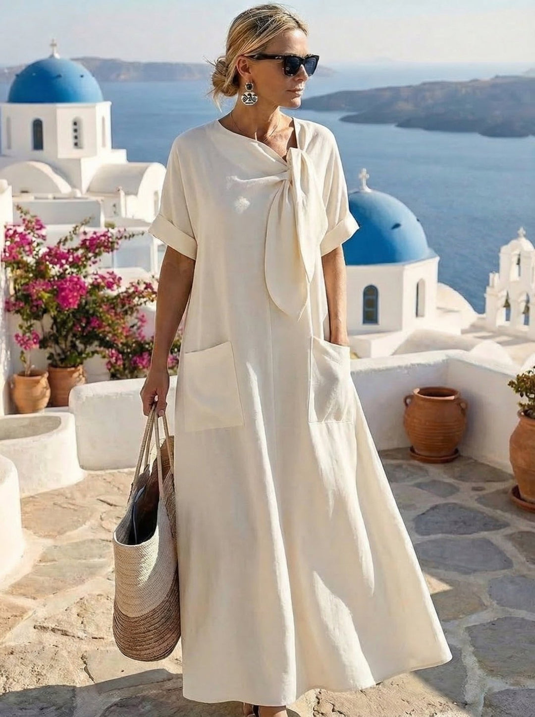 Fleur™ Vestido Chic con Bolsillos - Navarro Granada