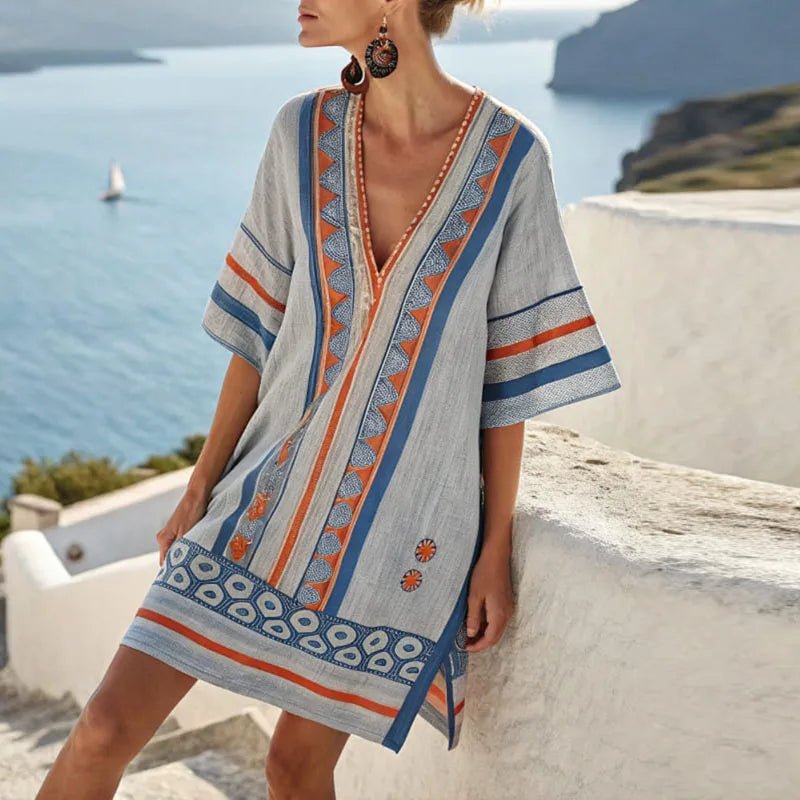 Gwen Elegante - Vestido Maxi Fluido Ideal para Cualquier Ocasión - Navarro Granada