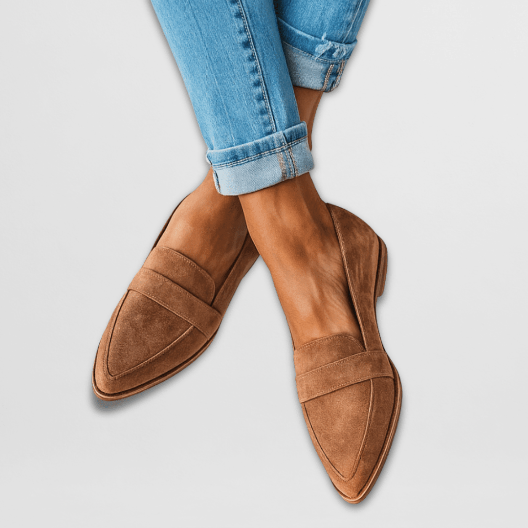 Helen | Zapatillas ortopédicas de ante suave - Navarro Granada