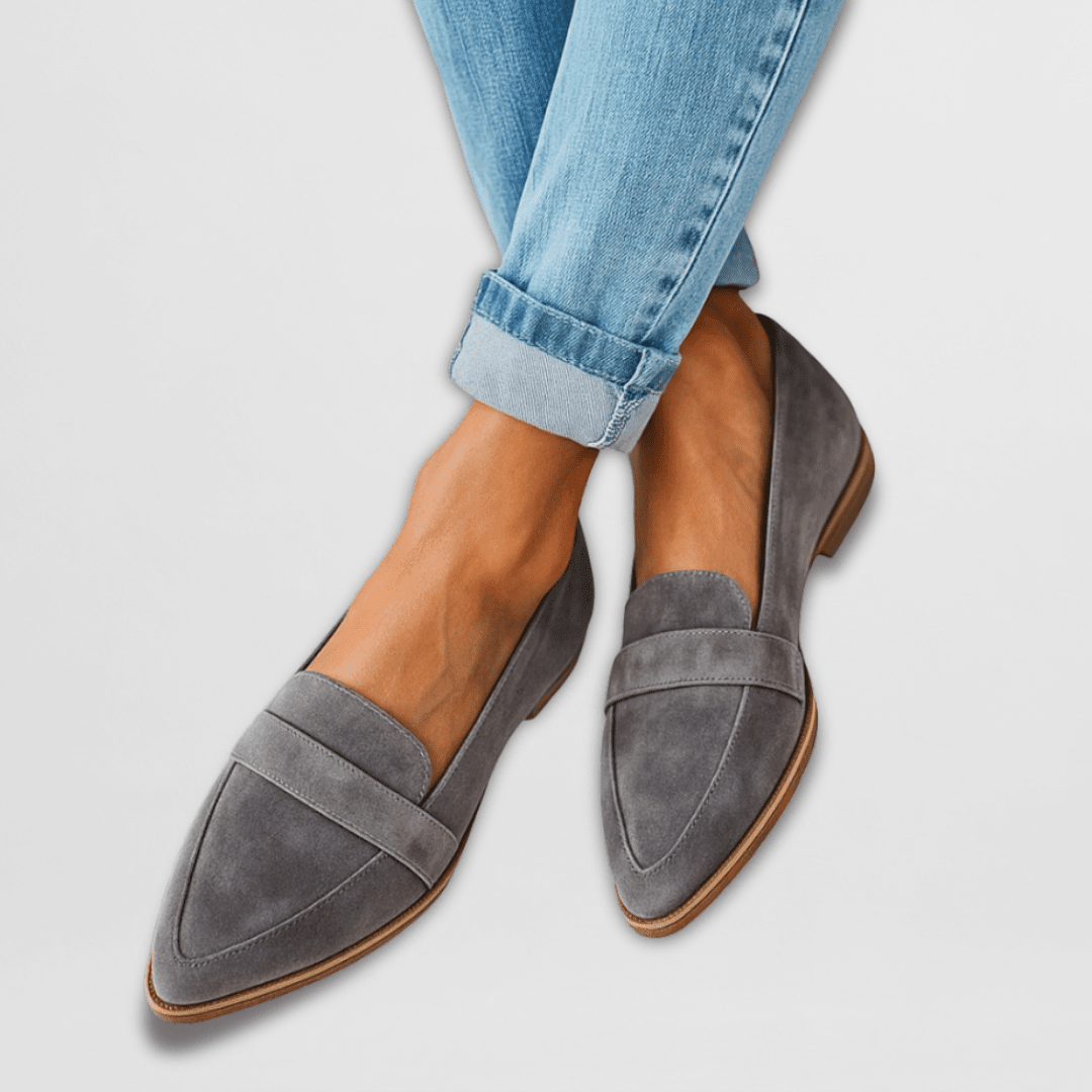 Helen | Zapatillas ortopédicas de ante suave - Navarro Granada