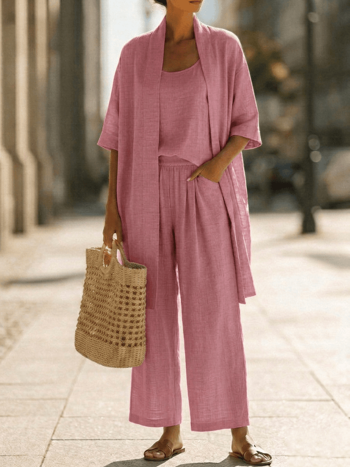 Isabella™ | Conjunto Elegante de Tres Piezas - Navarro Granada