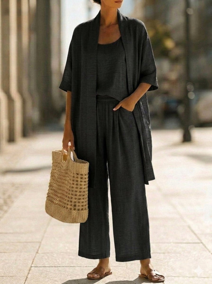 Isabella™ | Conjunto Elegante de Tres Piezas - Navarro Granada