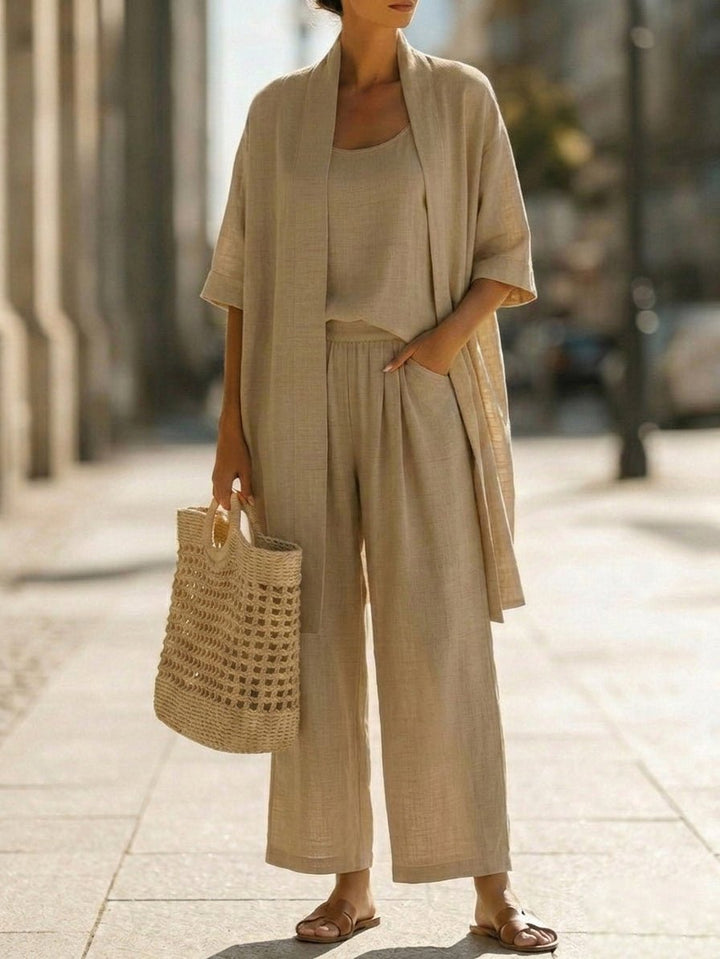 Isabella™ | Conjunto Elegante de Tres Piezas - Navarro Granada