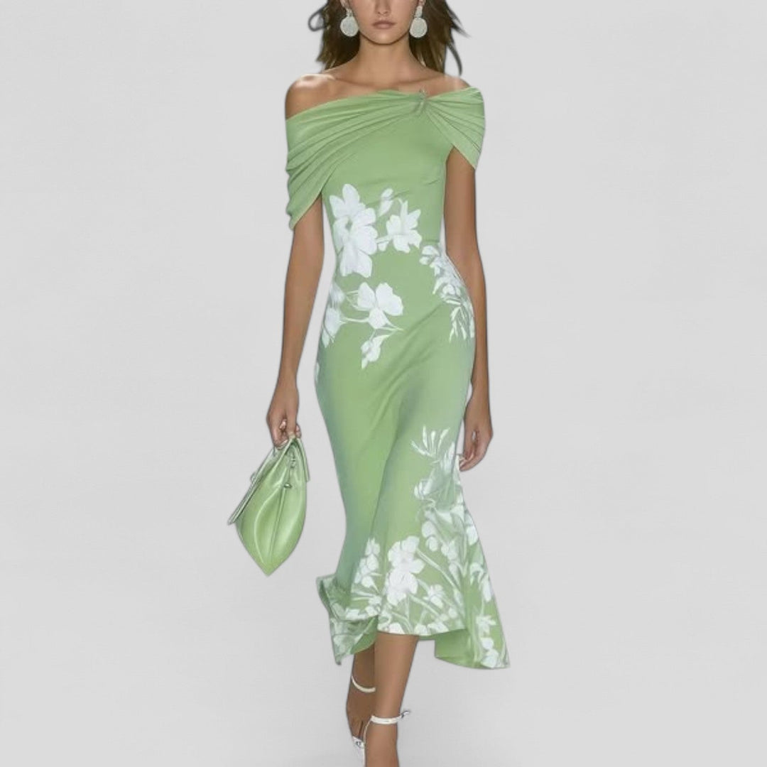 Isabrunel | Vestido Midi Elegante - Navarro Granada