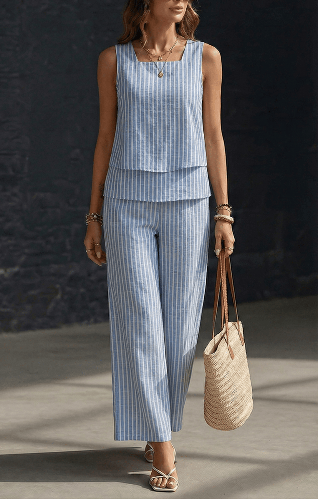Jessie - Conjunto de Verano Elegante Twee stuks in de aanbieding - Navarro Granada