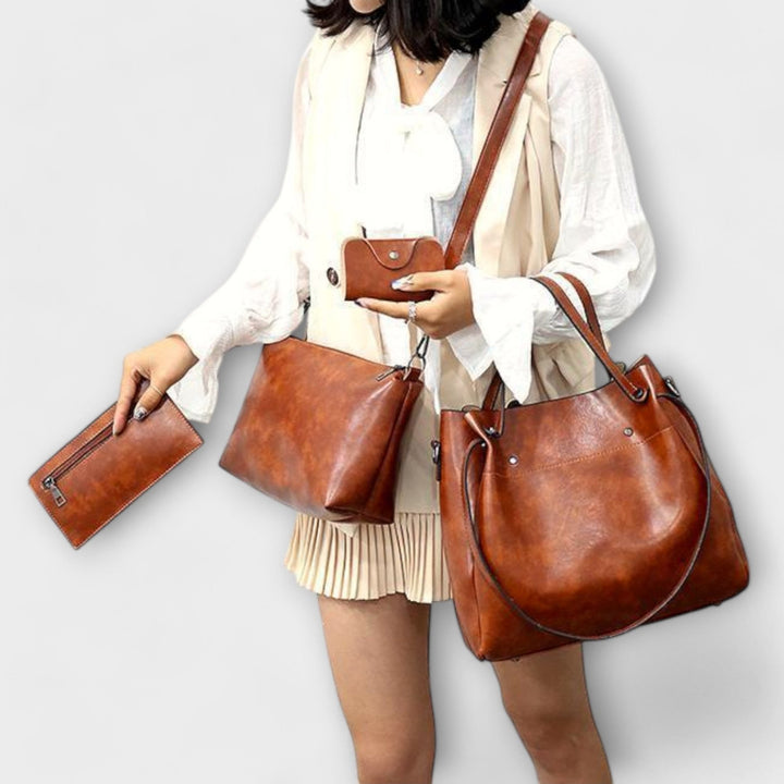 Juna | Set de Bolsos Vintage de 4 Piezas - Navarro Granada