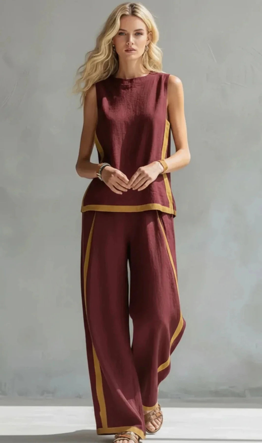 Leila | Conjunto elegante de dos piezas - Navarro Granada
