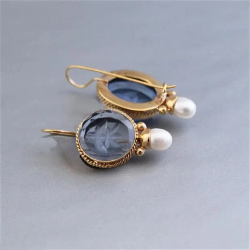Pendientes de perlas clásicos Sophia