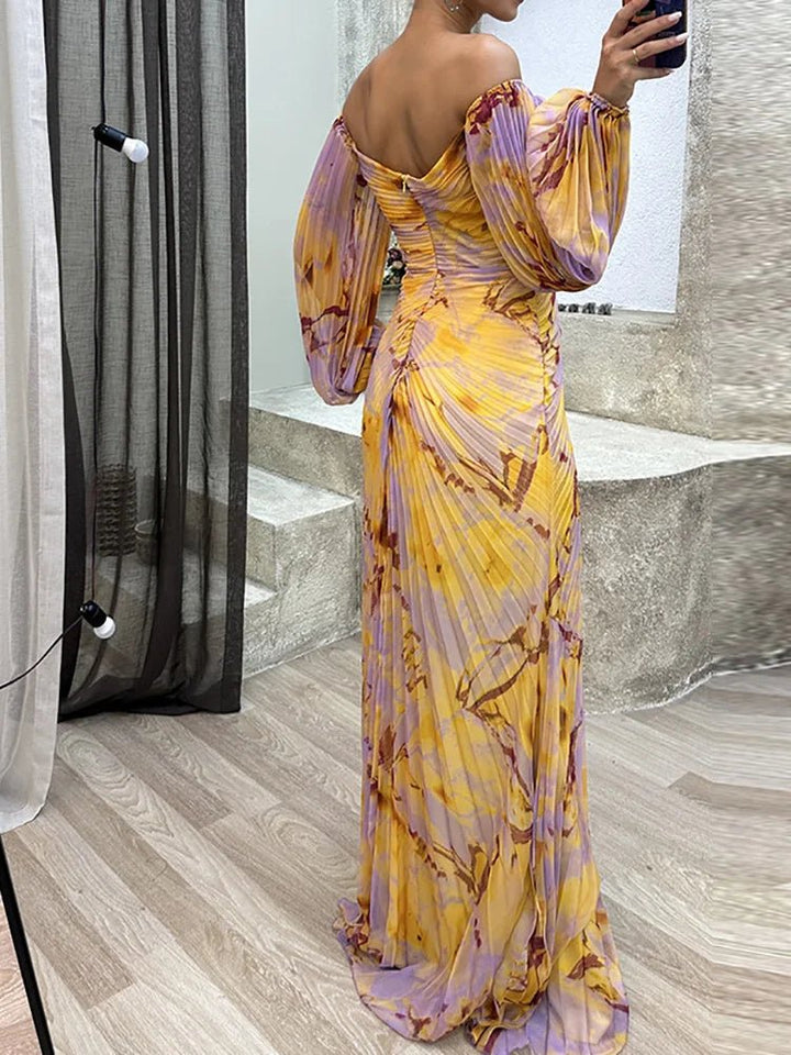 Maria Vestido Chic con Escote en V Bloemenjurk - Navarro Granada