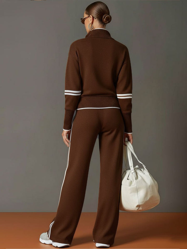 Marietta – blusa y pantalón con piernas anchas Sets - Navarro Granada