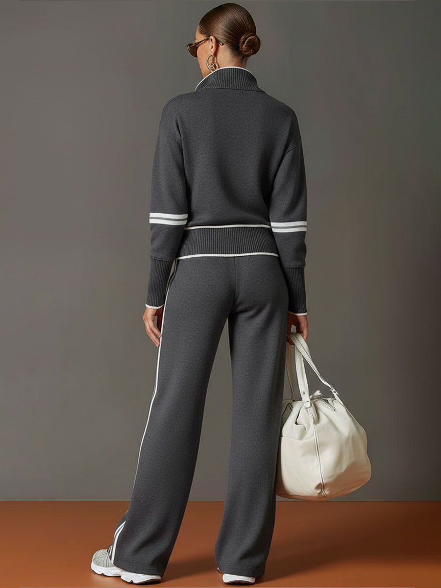 Marietta – blusa y pantalón con piernas anchas Sets - Navarro Granada