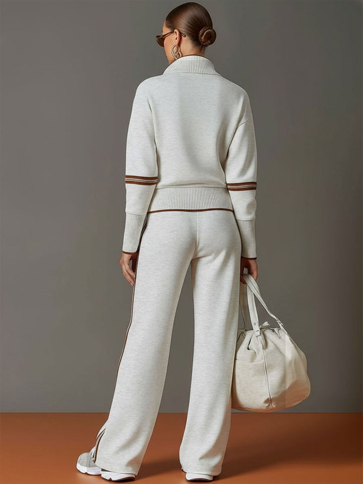 Marietta – blusa y pantalón con piernas anchas Sets - Navarro Granada