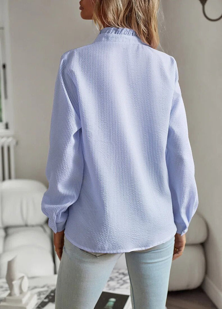 Marina | Blusa elegante de rayas - Navarro Granada