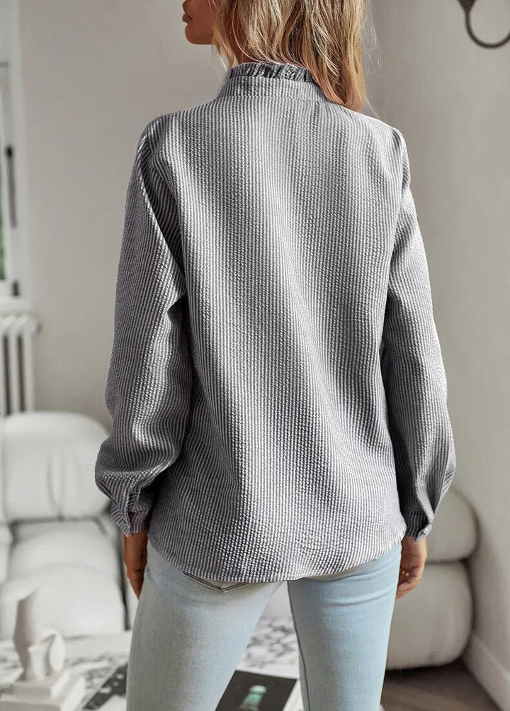 Marina | Blusa elegante de rayas - Navarro Granada