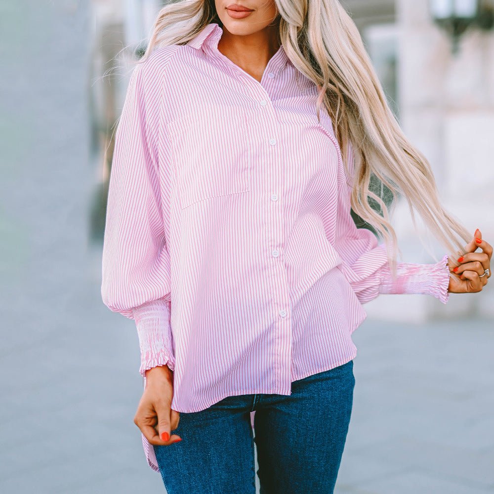 MAUDE™ – Camisa de Ajuste Relajado para el Día a Día - Navarro Granada