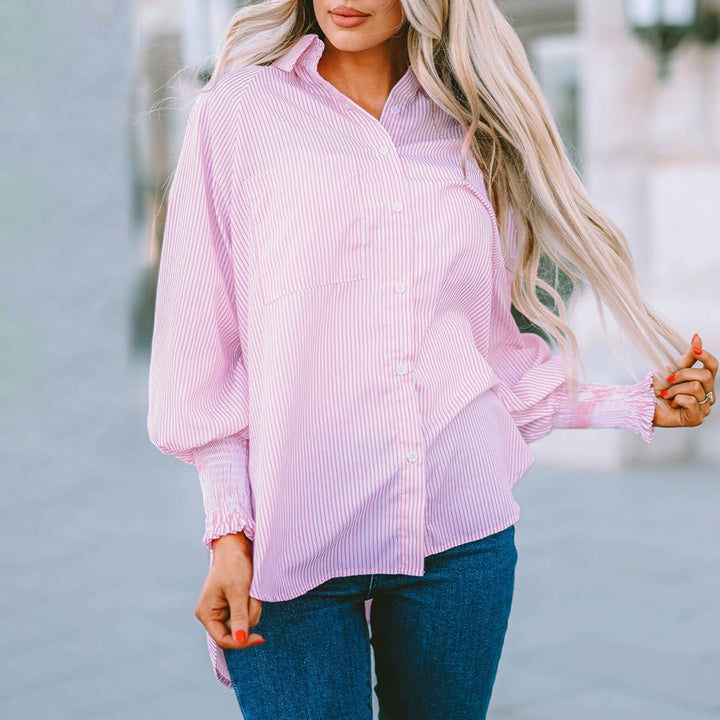 MAUDE™ – Camisa de Ajuste Relajado para el Día a Día - Navarro Granada