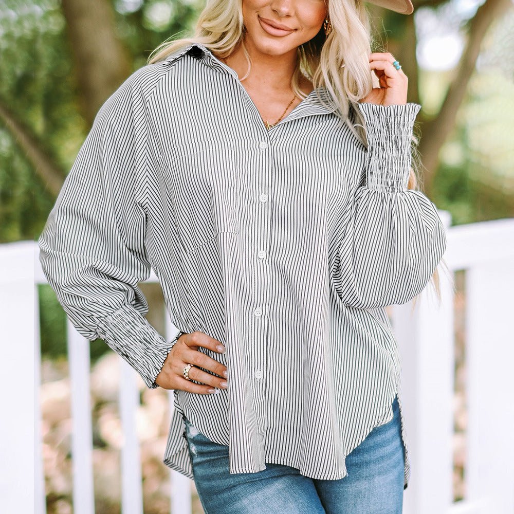 MAUDE™ – Camisa de Ajuste Relajado para el Día a Día - Navarro Granada